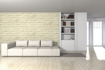 modern living room - interior architecture