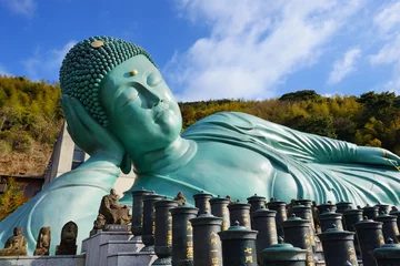 Gordijnen Reclining Buddha © SeanPavonePhoto