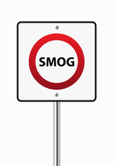 Smog sign