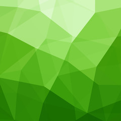 Fototapeta na wymiar Abstract Green Triangle Background