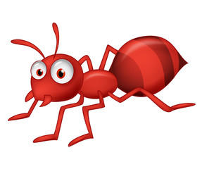 Cute ant cartoon