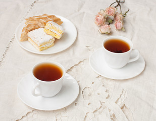 breakfast for two at tea and cakes