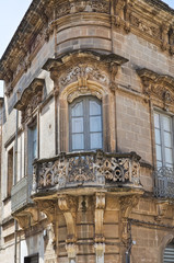 Fanelli palace. Francavilla Fontana. Puglia. Italy.