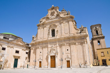 Fototapeta na wymiar Basilica SS. Rosario. Francavilla Fontana. Apulia. Włochy.