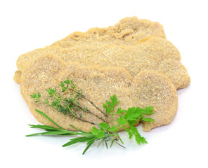Schnitzel, Kräuter