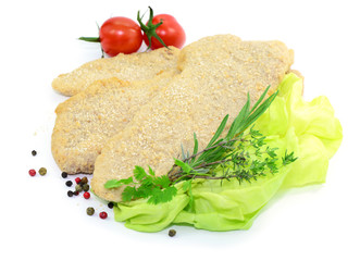 Tomaten, Schnitzel