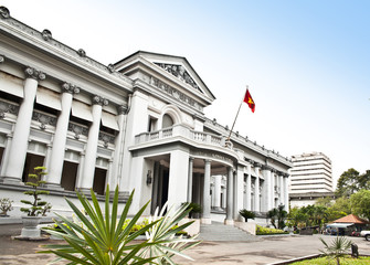 Fototapeta na wymiar Ho Chi Minh City Museum, Ho Chi Minh City w Wietnamie.
