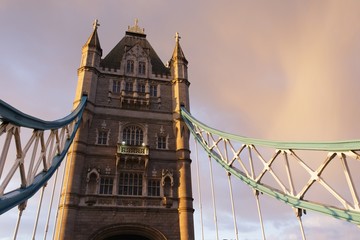 London Tower bridge closeup