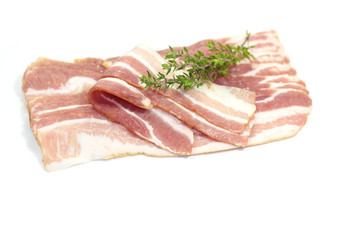 Obraz premium tranches de lard