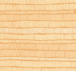 Rows of beige hand drawn vertical folds