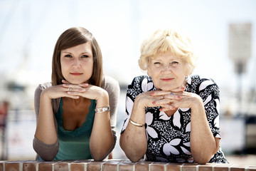 Nonna e nipote