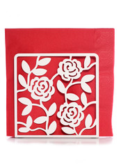 rose napkin holder