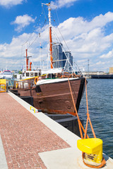 Fototapeta premium Scenery of Gdynia city at Baltic Sea, Poland