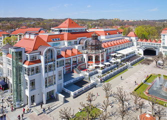 old spa house in Sopot, Poland