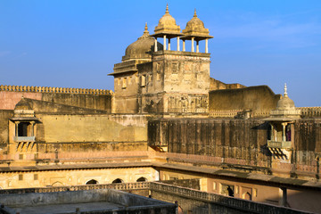 Palace of the Amber Fort near Jaipur, Rajasthan, India