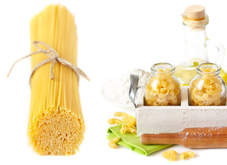 Collection of pasta.