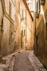 Obraz premium Vicolo medievale, Trevi