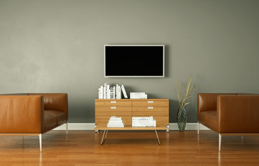 Wohndesign - modernes Wohnzimmer