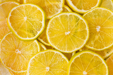 background with citrus-fruit