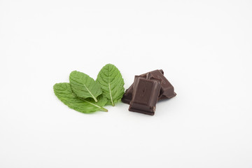 chocolate and mint