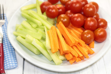 assiette de crudités