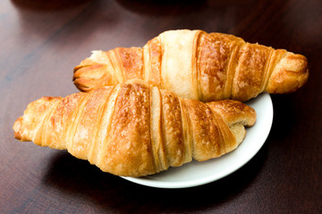 fresh croissant