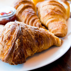 fresh croissant