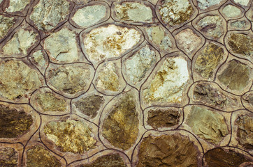 Background of stones different sizes.