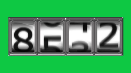 1999 on billboard, green screen