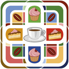 Coffee pattern
