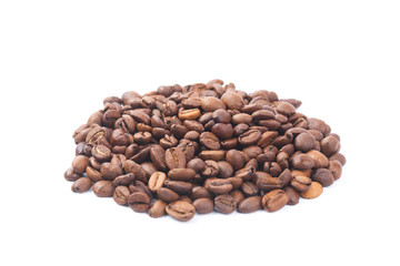 Coffee beans isolated