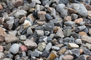 Background of rubble stones