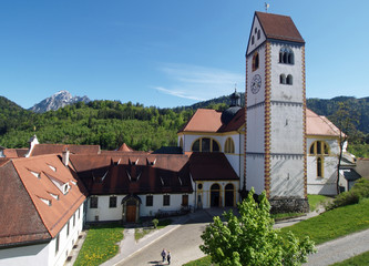 F&uuml;ssen St. Mang Kirche