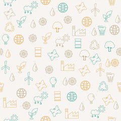 Environmental seamless pattern