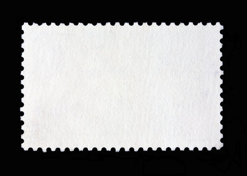 Fototapeta Blank postage stamp