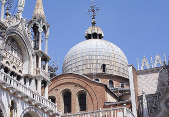 Fototapeta na wymiar Basilica di San Marco, Wenecja-III