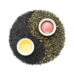 The yin and yang of black and green tea