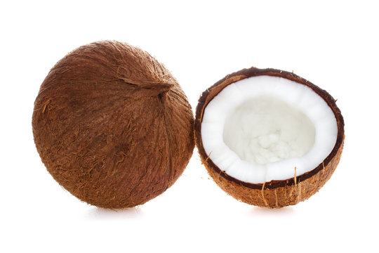 Coconut. Coco Nut isolated on white Background