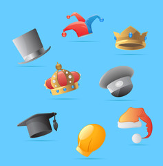 Icons for hats