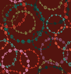 Seamless abstract grungy pattern