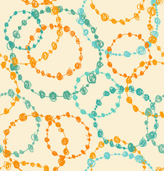 Seamless bright abstract pattern