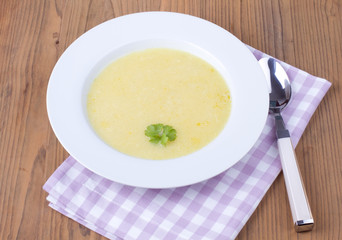 Cheese soup
