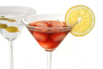 TWO COCKTAILS REFRESHING