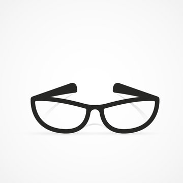 vecteur, lunettes