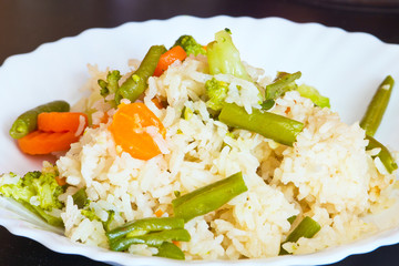 rice with vegetables