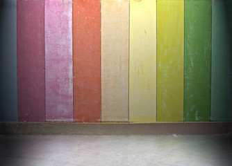 Aged street wall background, texture