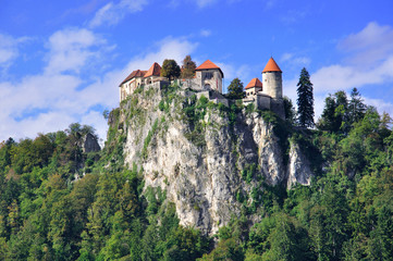 Old Castle in Bled, Slovenia
