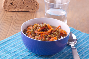 Soup with lentil
