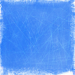 blue scratched vintage background