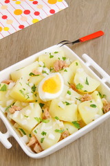 Patatas aliñadas